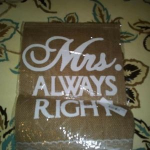 Rustic Burlap Wedding Decor